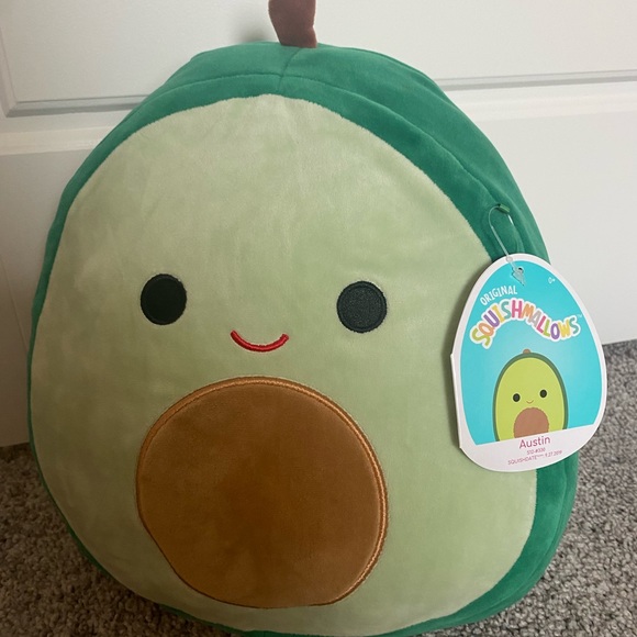 Austin the Avocado 12in Squishmallow - Picture 1 of 1